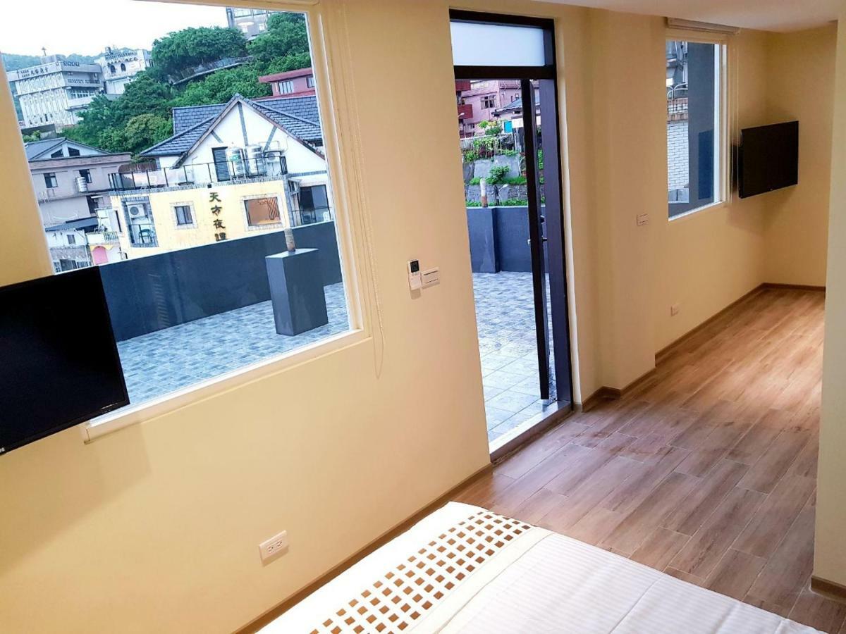 Night Sea Homestay Jiufen Buitenkant foto